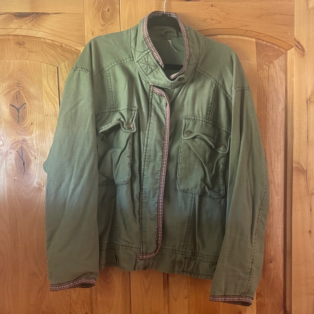 Free People military style Jacket